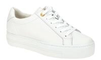 Paul Green Plateau Sneaker 5241-00 Wei? Gold Echtleder Frottee XL Extra-Light