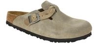Birkenstock BOSTON BRAIDED 1026694 grau - bequeme Pantolette f?r Damen