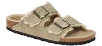 Birkenstock ARIZONA SHEARLING 1028293 taupe - UNISEX Damen- und Herrenschuhe