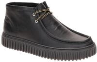 Clarks 26178264 7 TORHILL HI Herrenschuhe Schwarz Leather - Gummisohle