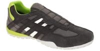Geox SNAKE U4507B 022EKC1E3S dunkel-grau - Slipper f?r Herren