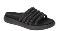 Gabor 83.752.87 Schwarz Bequeme Pantoletten mit Komfort Fu?bett