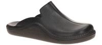 Josef Seibel Herren Pantolette 17902 Schwarz Echtleder Extra Weit Bequem