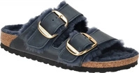 Birkenstock 1023139, Birkenstock Arizona Shearling Pantolette 1023139 Blue Midnight