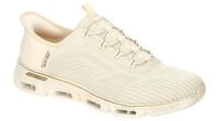 Skechers GLIDE STEP GRATIFY 104610 NTGD beige - sportliche Slipper f?r Damen
