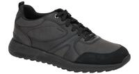 Geox U46F1A 0EKBU C9999 Herren Sneakers schwarz - black, atmungsaktiv & bequem