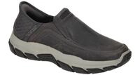 Skechers RESPECTED 204810 CHAR dunkel-grau - Slipper f?r Herren
