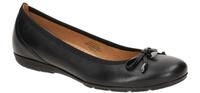 Gabor 04.164.27 schwarz - Ballerina - Halbschuhe - Slipper f?r Damen