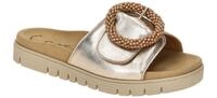 Gabor 83.745.62 grau - Pantolette f?r Damen