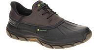 Skechers RESPECTED 256002 CHBK schwarz - Slipper f?r Herren