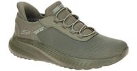 Skechers BOBS SQUAD CHAOS 118303 OLV olive - bequeme Halbschuhe f?r Herren
