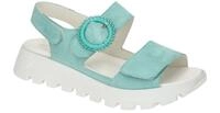 Waldl?ufer 730006 Damen Sandale Gr?n Vento Extra Weit - H-NELE