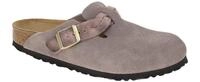 Birkenstock BOSTON BRAIDED 1029122 violett - bequeme Pantolette f?r Damen
