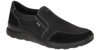 Josef Seibel Herrenschuhe 43952 TE918 100 MARLEY 52 Schwarz Nubuck Wasserdich...
