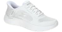 Skechers GO WALK FLEX 125503 WHT wei? - bequeme Slipper f?r Damen