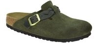 Birkenstock BOSTON BRAIDED 1030599 gr?n - bequeme Pantolette f?r Damen