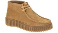 Clarks Damen Schn?r-Halbschuhe TORHILL MOSS 26179359 4 light tan Bequeme Moka...
