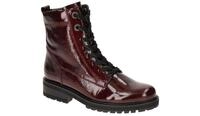 Gabor 72.765.88 Damen Stiefeletten burgund-gold LaceUp Boots