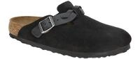 Birkenstock BOSTON BRAIDED 1030497 schwarz - bequeme Pantolette f?r Damen