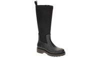 Calvin Klein YW02002 BEH Damenstiefel ck black Stretch-Schaft 37cm Airfit Tec...