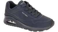 Skechers 73690 DKNV Uno - Stand On Air Damen Halbschuhe Blau Wetterschutz