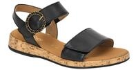 Gabor 82.734.57 schwarz - Riemchen Sandale f?r Damen
