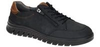 Waldl?ufer 915008 H-BRUNO Herren Schn?r Halbschuhe Blau/Cognac bequem & extra...