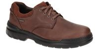 Clarks ROCKIE WALK GTX 26173465 7 braun - bequeme Halbschuhe f?r Herren