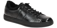 Paul Green Damen Slipper 5445-00 schwarz gl?nzend Winter Warmfutter Gummisohle