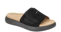 Gabor 83.751.17 Damen Pantoletten schwarz - bequeme Schuhe mit Komfort Fu?bett