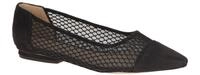 Peter Kaiser Damen Ballerinas 9-72119-46 Schwarz Velourleder Slipper F - norm...