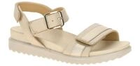 Legero 2-000453-4100 MOVE Damen Sandale beige tasso Keilabsatz flexibel