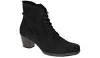 Gabor 76.605.47 schwarz - elegante Stiefelette f?r Damen