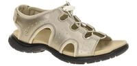 Ecco 853313 Frauen Sandale - Grau pure cashmere Foil, Trekking Sandaletten mi...
