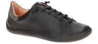 Think 1325 BLO Damenschuhe Slipper Schwarz - Barfu?-Design, Echtleder, Latexl...