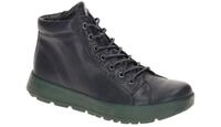 Think 747-8050 Navy Damen Stiefeletten Echtleder Komfort Fu?bett