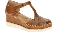 Pikolinos W3Z-1629 Damen Sandalen AGUADULCE braun Leder Keilabsatz 4cm