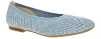 Gabor 84.146 Damen Ballerinas Sky Glitter Stretch Chiffon Strass Textil-leder