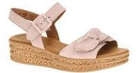 Gabor 84.553 Damen Riemchen Sandalen Rose Bloom Best Fitting Keilabsatz