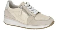 Gabor 86.307.63 Beige Leinen/Oak/Puder Sneaker mit Gummisohle