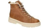 Paul Green Damen Stiefeletten 5287-05 cognac braun Blockabsatz XL-Gummisohle ...