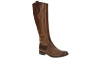 Gabor Damenstiefel 71.649.24 Braun Sattel Echtleder Schaftstiefel
