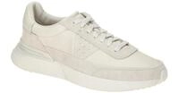Clarks 26179691 7 CRAFT Pace Herren Sneakers wei? - Leder Mix, Echtleder Fu?bett