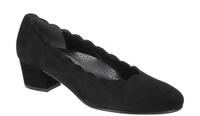 Gabor 3006.01.001 Schwarz - schwarz Damen Pumps Echtleder Blockabsatz