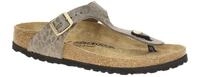 Birkenstock 1032054 GIZEH BS Damen Pantoletten taupe-grau braun SynthetikLeo-...