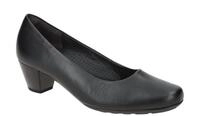 Gabor 02.120.57 ST.TROPEZ Damen Pumps Schwarz Echtleder Gummisohle 4,5cm Absatz