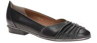 Everybody 23501C2399 GL001 Damen Slipper Schwarz Echtleder elegante Halbschuhe
