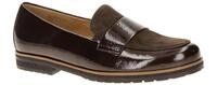 Gabor 4005.01.009 - Damen Slipper mocca braun, bequeme Halbschuhe
