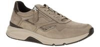 Gabor 0103.01.004 ROLLINGSOFT Damenschuhe grau fango/bronce Sneaker