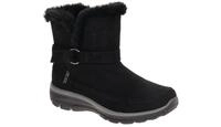 Skechers 168051 BLK Damenstiefel Schwarz Echtleder Memory Foam G-Weite